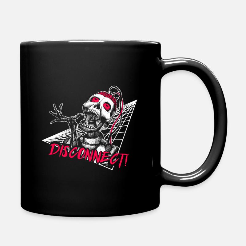 Disconnect - Tasse einfarbig - Schwarz