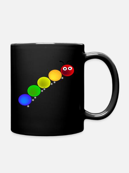 Chenille - Mug uni - noir