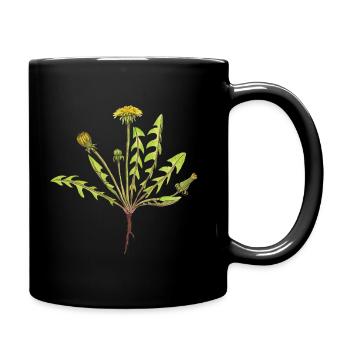 Dandelion - Full Colour Mug - black - Right