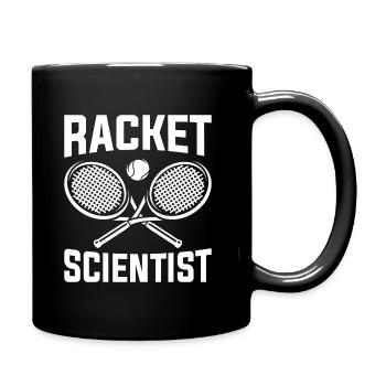 Racket Scientist - Full Colour Mug - black - Right
