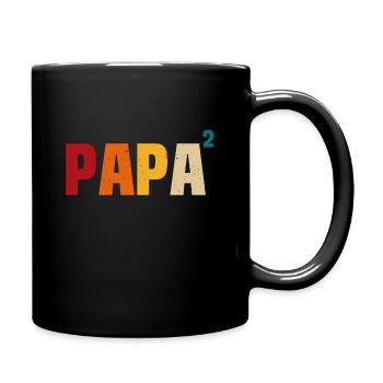 Papa fils et fille, père et fille - père et fils - Mug uni - noir - Droite