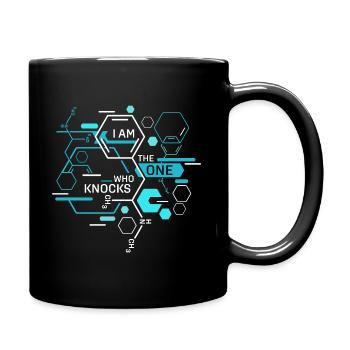 Ich bin derjenige, der BREAKING HEISENBERG METH nockt - Tasse einfarbig - Schwarz - Rechts