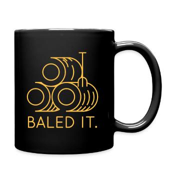 Baled It - Full Colour Mug - black - Right