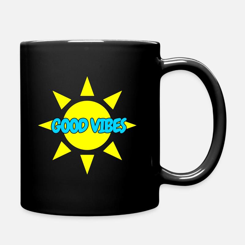 BONNES VIBRATIONS - Mug uni - noir