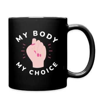 Bannit mon corps - Mug uni - noir - Droite