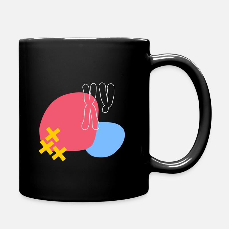 XY couleur simple desig - Mug uni - noir