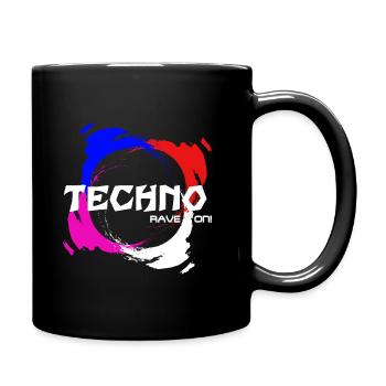 Rave On! - Mug uni - noir - Droite