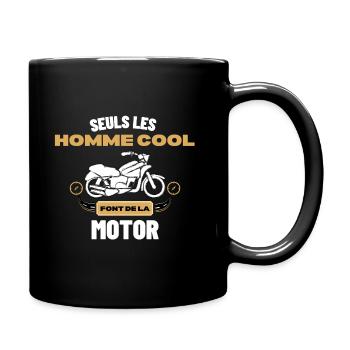 Cadeaux pour les motards Quad, Stunt, Moto, Vélo - Mug uni - noir - Droite