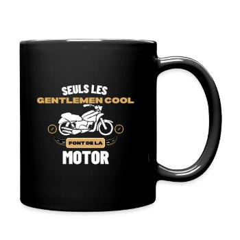 Cadeaux pour les motards Quad, Stunt, Moto, Vélo - Mug uni - noir - Droite