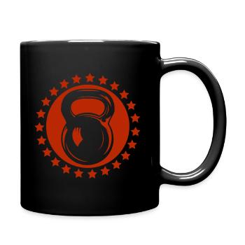 Musculation - Haltérophilie - Fitness - Entraînement - Mug uni - noir - Droite