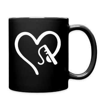 Anglers Love Fishing Fishing - Full Colour Mug - black - Right