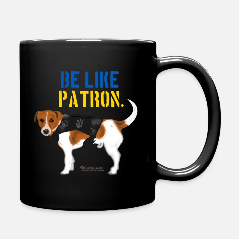 Mécène Jack Russell Terrier - Mug uni - noir