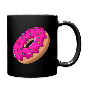Beignets au glaçage au sucre - Mug uni - noir - Droite