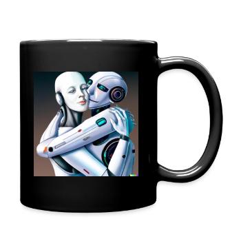 Artificial intelligence - Full Colour Mug - black - Right