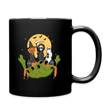 A Piece of Halloween - Full Colour Mug - black - Right
