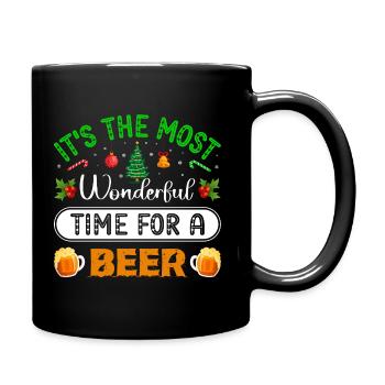 This is the greatest time for... - Full Colour Mug - black - Right