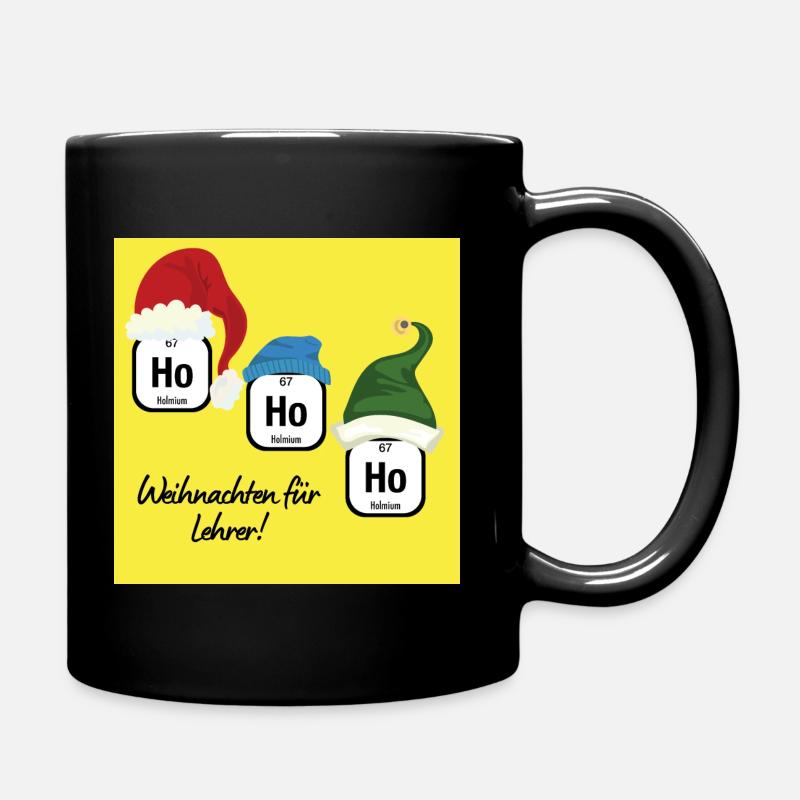 hohoho4 - Tasse einfarbig - Schwarz
