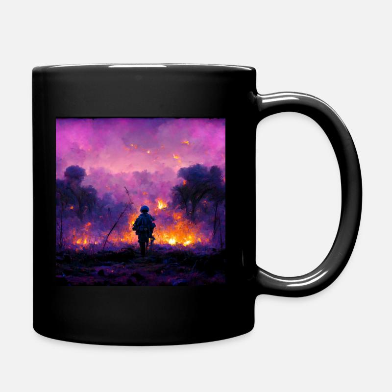 Sauvons la planète. - Mug uni - noir