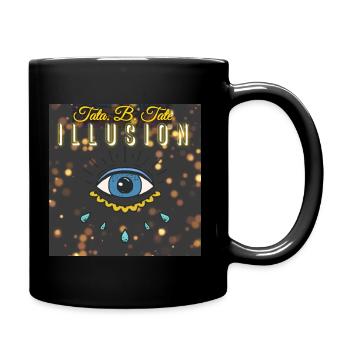 Tata B.tate Logo - Tasse einfarbig - Schwarz - Rechts