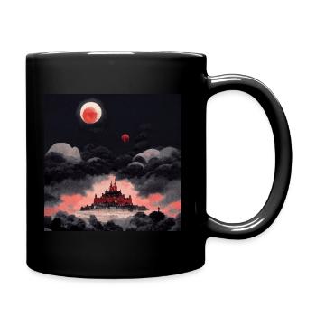 Château de Vampire - Mug uni - noir - Droite