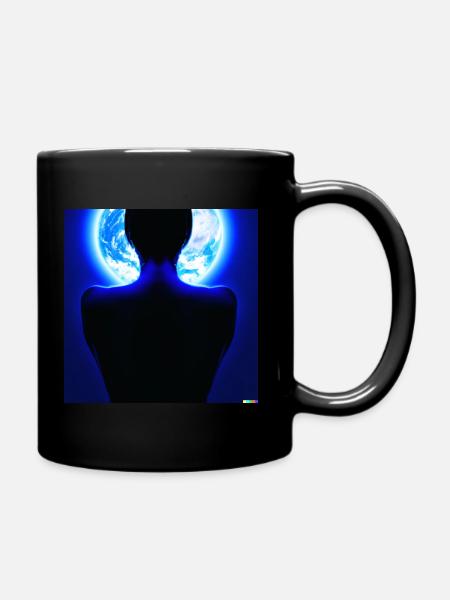 Die Welt ohne Menschen - Tasse einfarbig - Schwarz