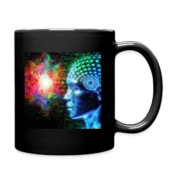 Artificial intelligence - Full Colour Mug - black - Right