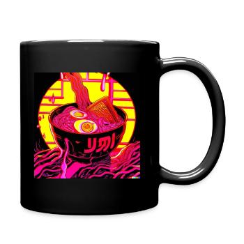 Ramen - Full Colour Mug - black - Right