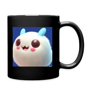 Fluffy Monster - Full Colour Mug - black - Right