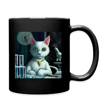Félin - Mug uni - noir - Droite