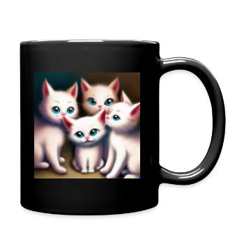 Feline - Full Colour Mug - black - Right