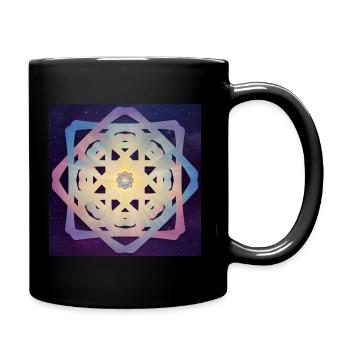 Star of Bliss - Universe - Full Colour Mug - black - Right