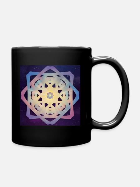 Star of Bliss - Universe - Full Colour Mug - black