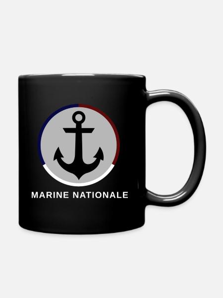 Marine Nationale - Mug uni - noir