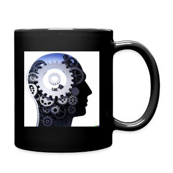 Artificial intelligence - Full Colour Mug - black - Right