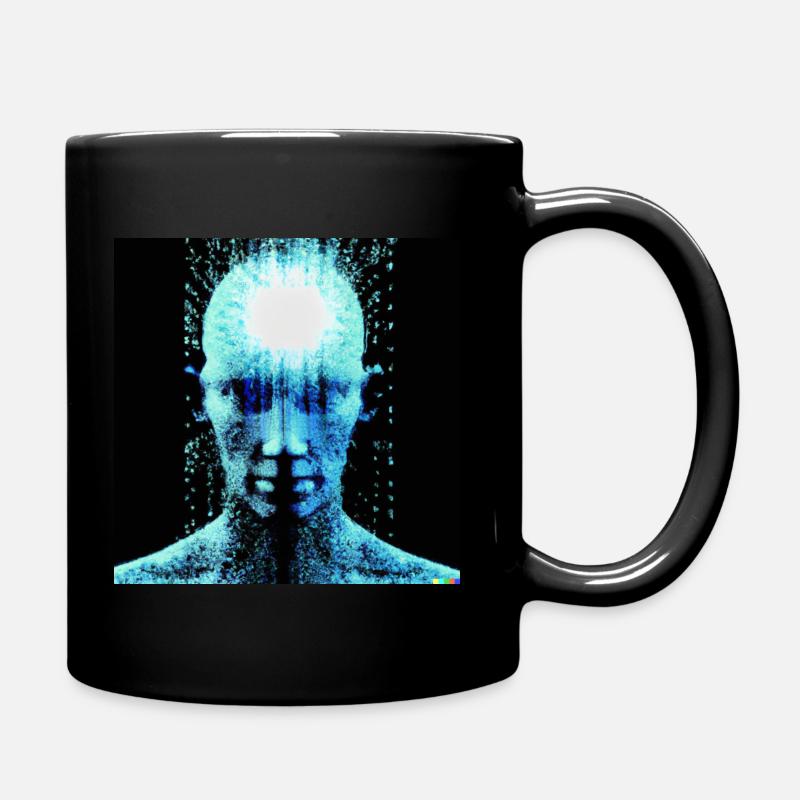 Künstliche Intelligenz - Tasse einfarbig - Schwarz
