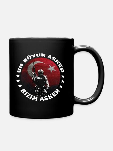 En Büyük asker bizim Asker - Mug uni - noir