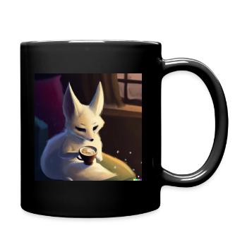 Renard du désert de Fennek - Mug uni - noir - Droite