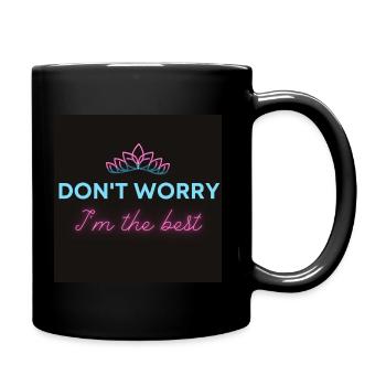 I am the best - Mug uni - noir - Droite