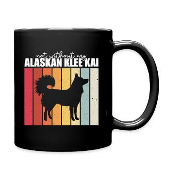 Quai de trèfle de l’Alaska - Mug uni - noir - Droite