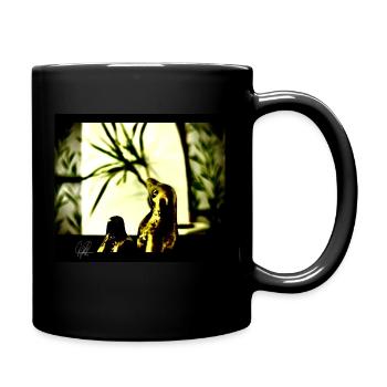 Family Penguin - Full Colour Mug - black - Right