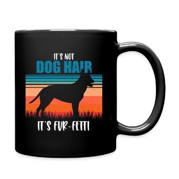 Australian Kelpie - Full Colour Mug - black - Right