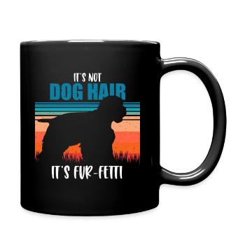 Cocker Spaniel américain - Mug uni - noir - Droite