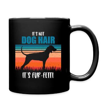 Black and Tan Coonhound - Full Colour Mug - black - Right
