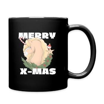 Merry X-Mas ! - Mug uni - noir - Droite
