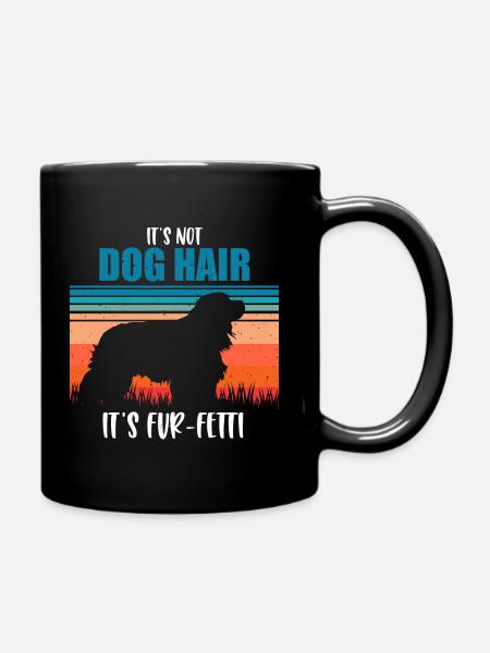 Cavalier King Charles Spaniel Geschenk - Tasse einfarbig - Schwarz