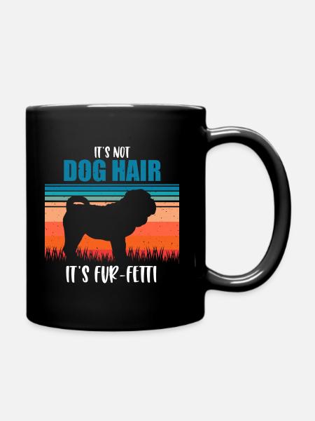 Shar Pei - Tasse einfarbig - Schwarz
