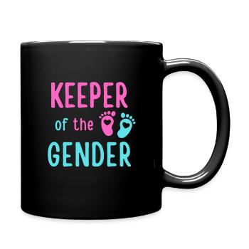 Keeper Of The Gender - Full Colour Mug - black - Right