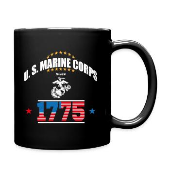 Marines corps - Mug uni - noir - Droite