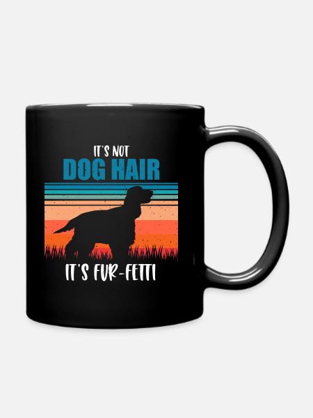 English Cocker Spaniel - Tasse einfarbig - Schwarz