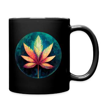 Blue Canamoon - Tasse einfarbig - Schwarz - Rechts